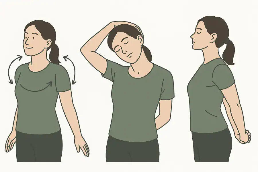 Dehnübungen Schulter