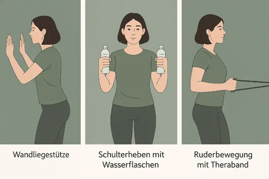 Muskelaufbau Schulter